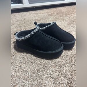 Platform slip on shoes
